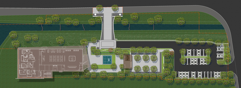南宁龙光玖誉城-郡城居住区 水景庭院诗意空间-14
