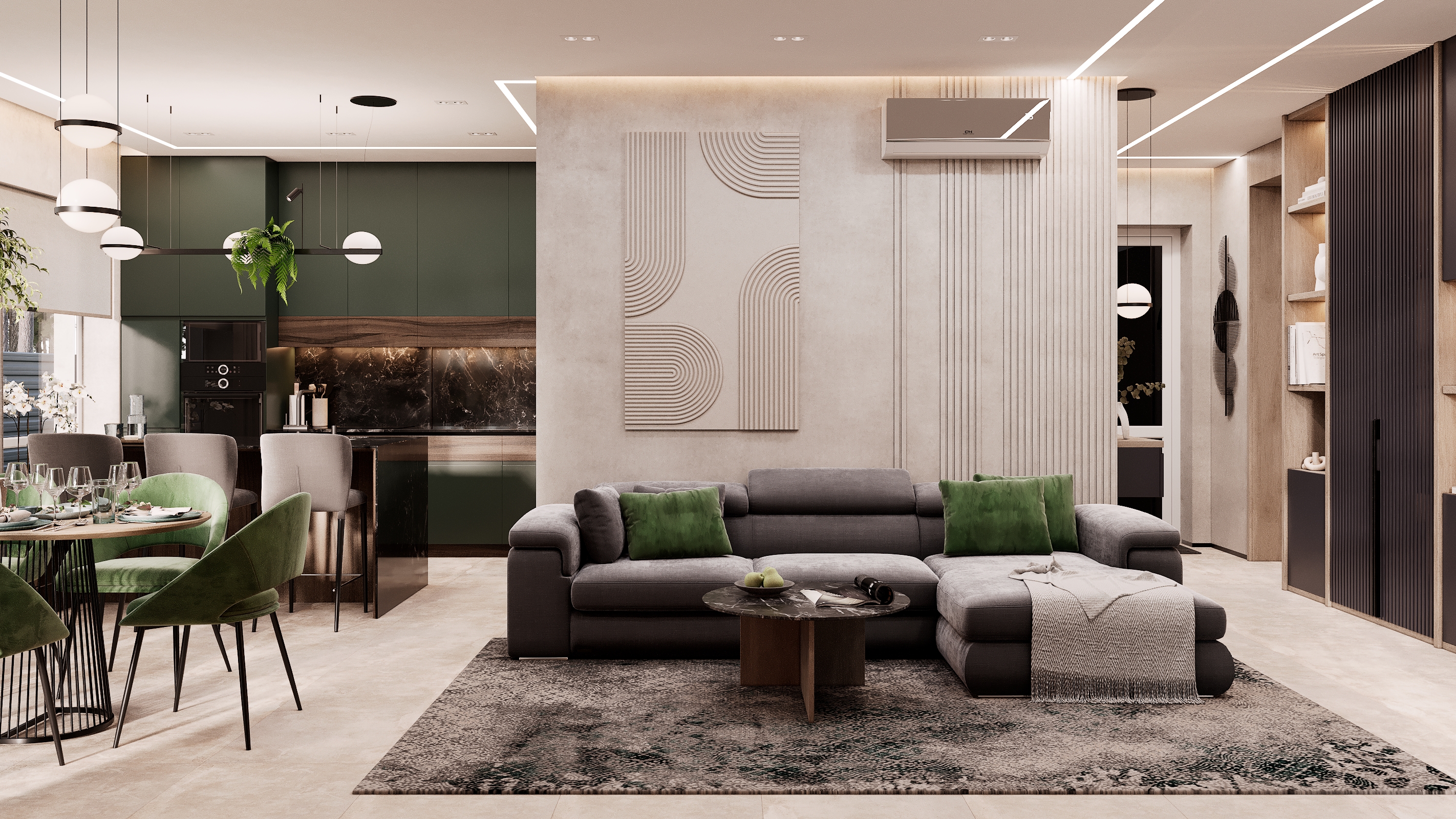 Beresan客厅室内设计项目-4