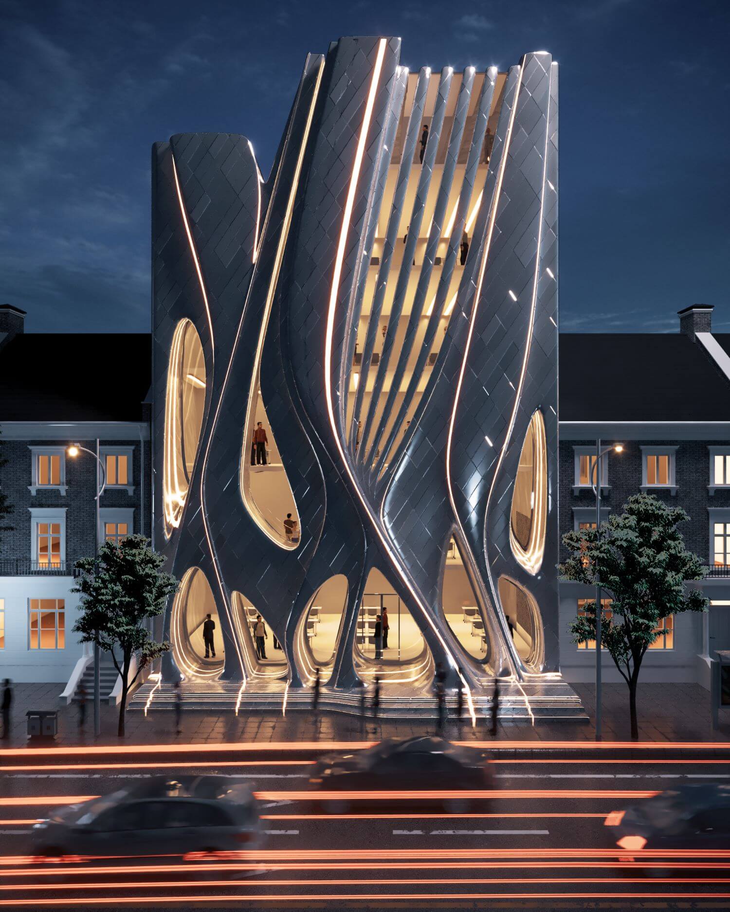 办公楼设计丨Architect Mohammad Hussen-12