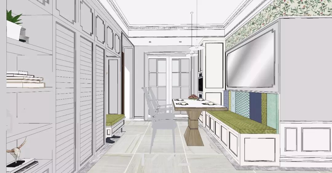 南京新城香悦澜山 124 平米美式田园风设计,温馨雅致-37