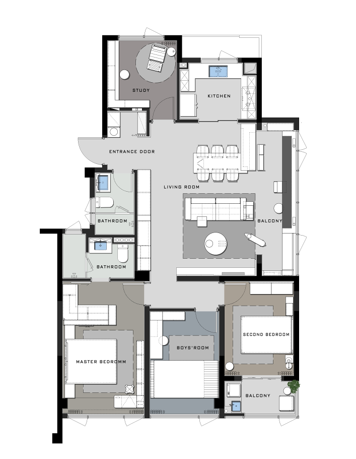 杭州万科良渚星图光年轩丨中国杭州丨IF DESIGN 羽果设计-57