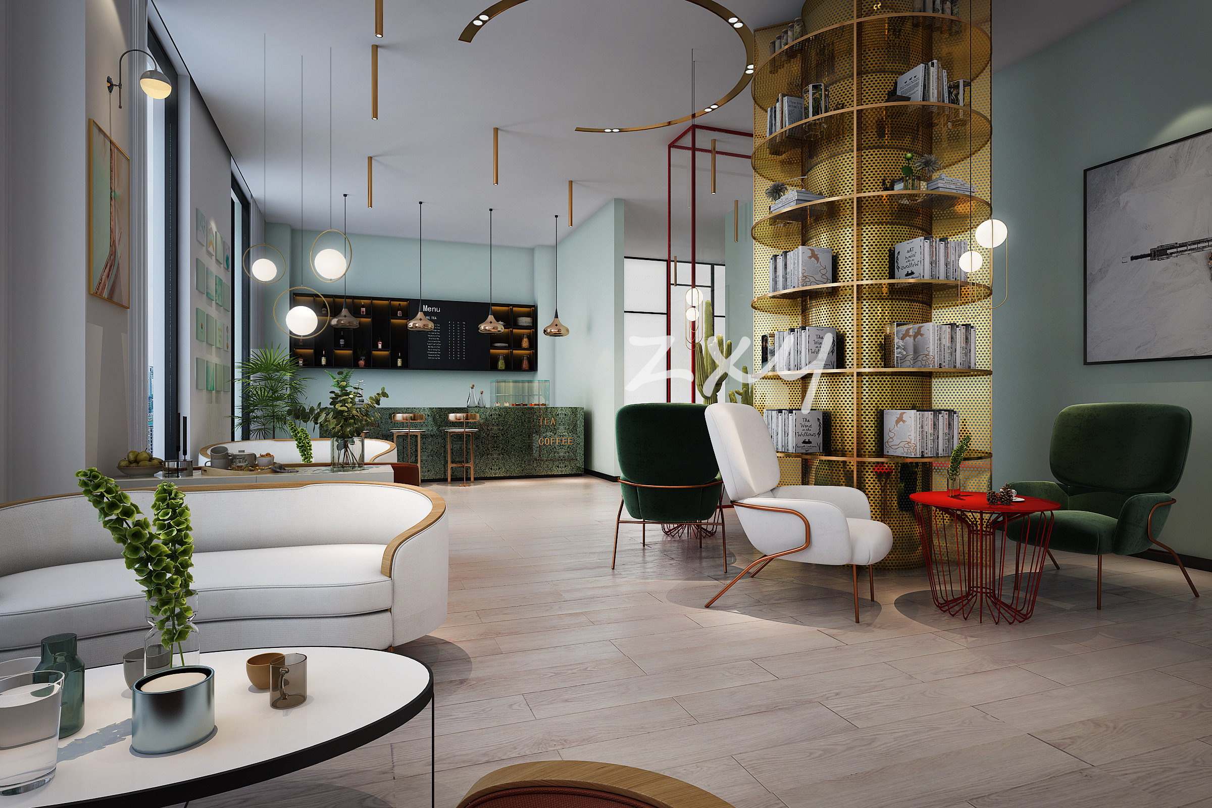 酒店效果图表现-2