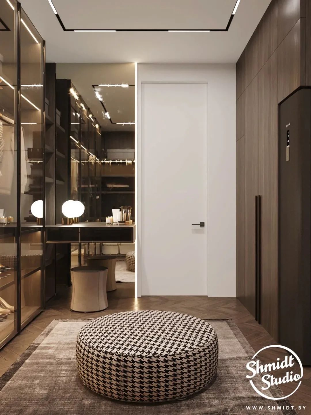 轻奢高级灰公寓丨俄罗斯设计工作室 Gennady Shmidt-38