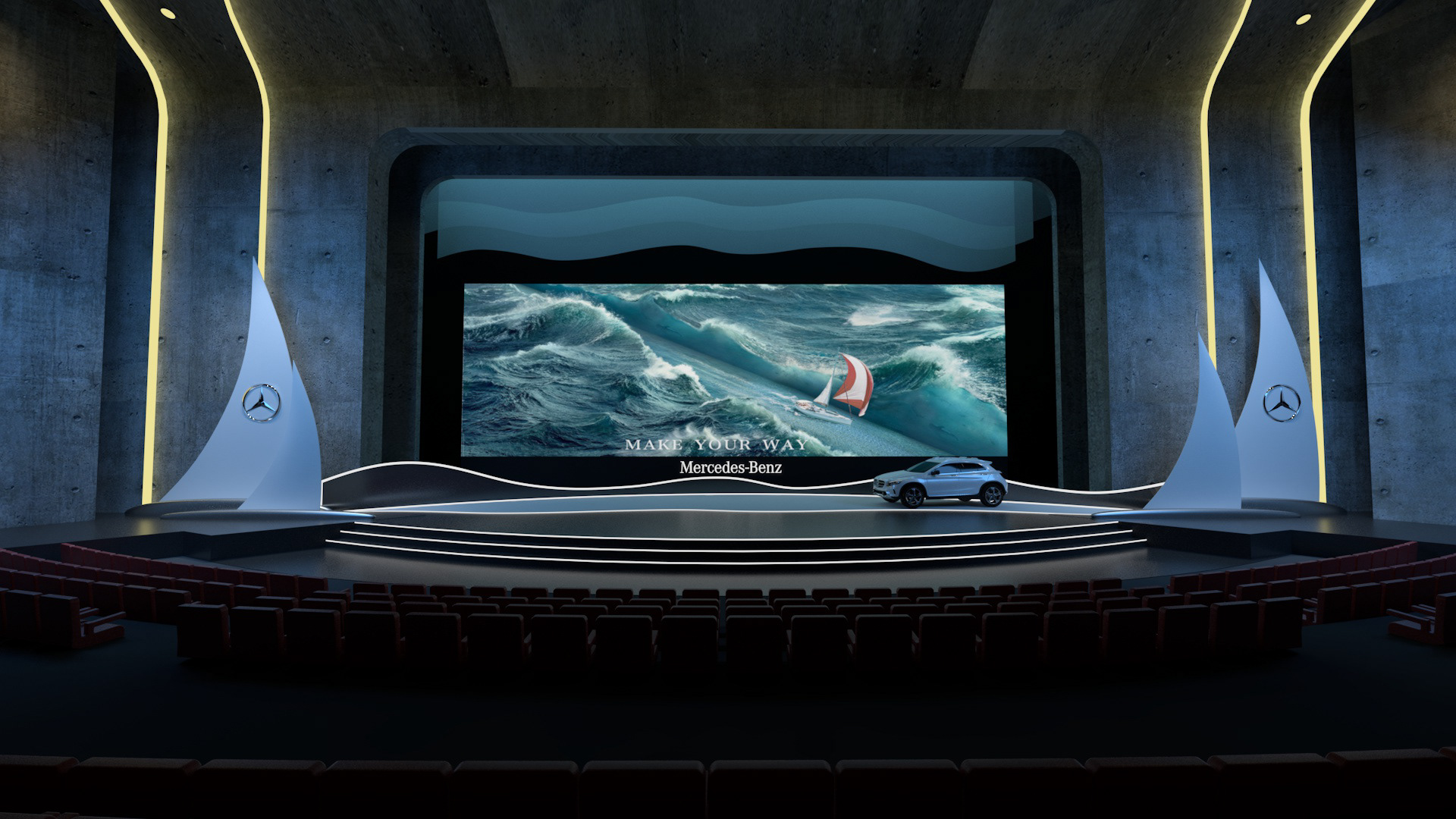 梅赛德斯奔驰.青岛奥帆中心-1