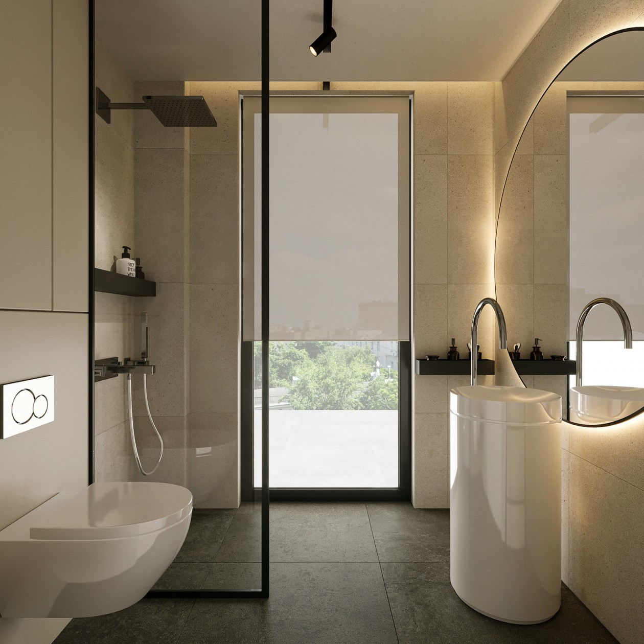 木质+简洁白 干净舒适 温暖住宅-12