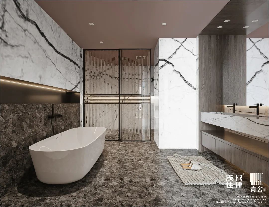 金汇园混搭风格别墅设计丨浅尺住建-88