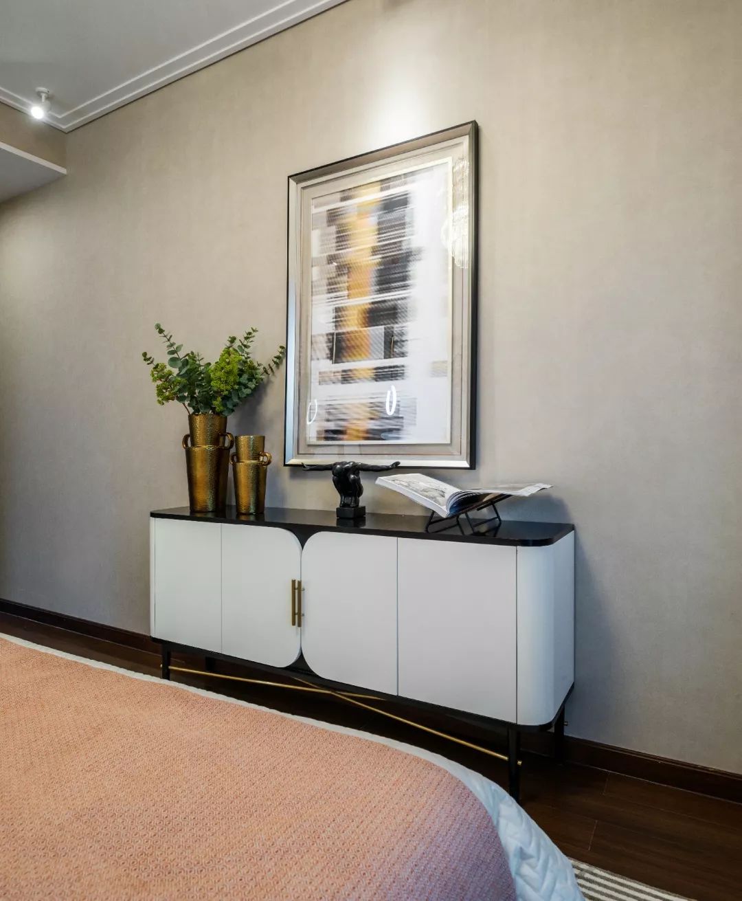 泸州蓝光水岸公园样板房 | 轻奢橙白，宇宙星空儿童房-44