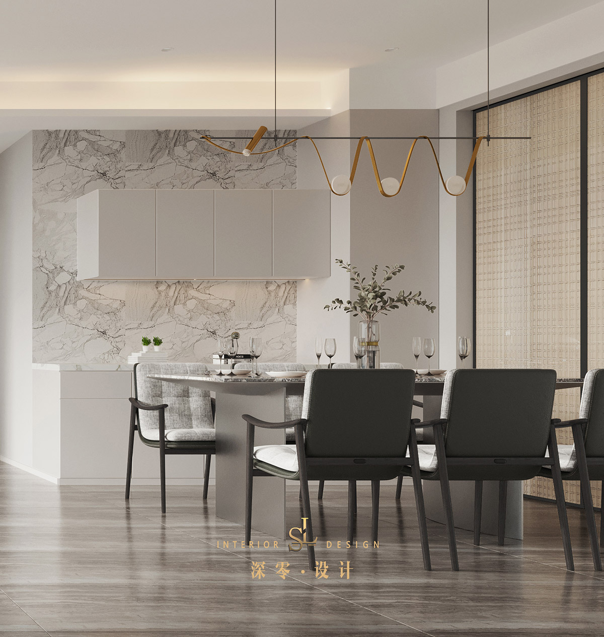 合肥深零设计新作 | 259㎡底层复式，多功能大横厅+半屋童趣，打造新生代高级品质家！-66