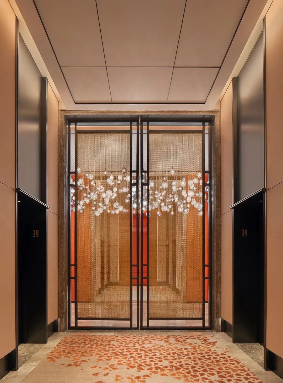 金楼玉阁 · 长沙滨江新城湖南金融中心酒店设计丨中国长沙丨万景百年-4