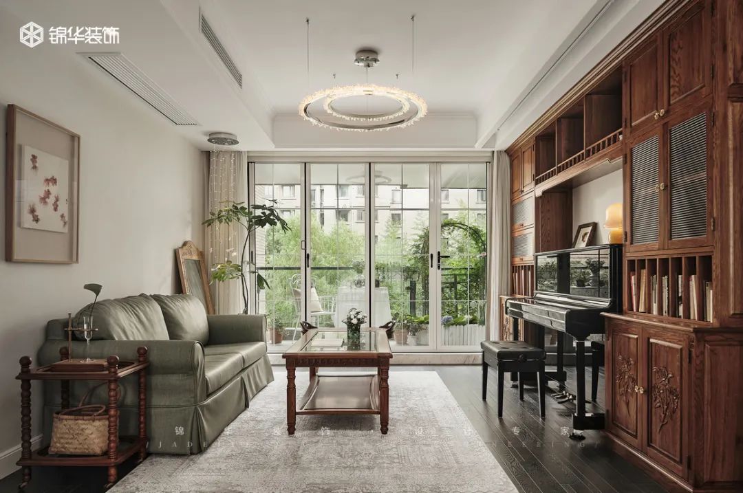 家装设计中的绿色元素丨锦华装饰-23