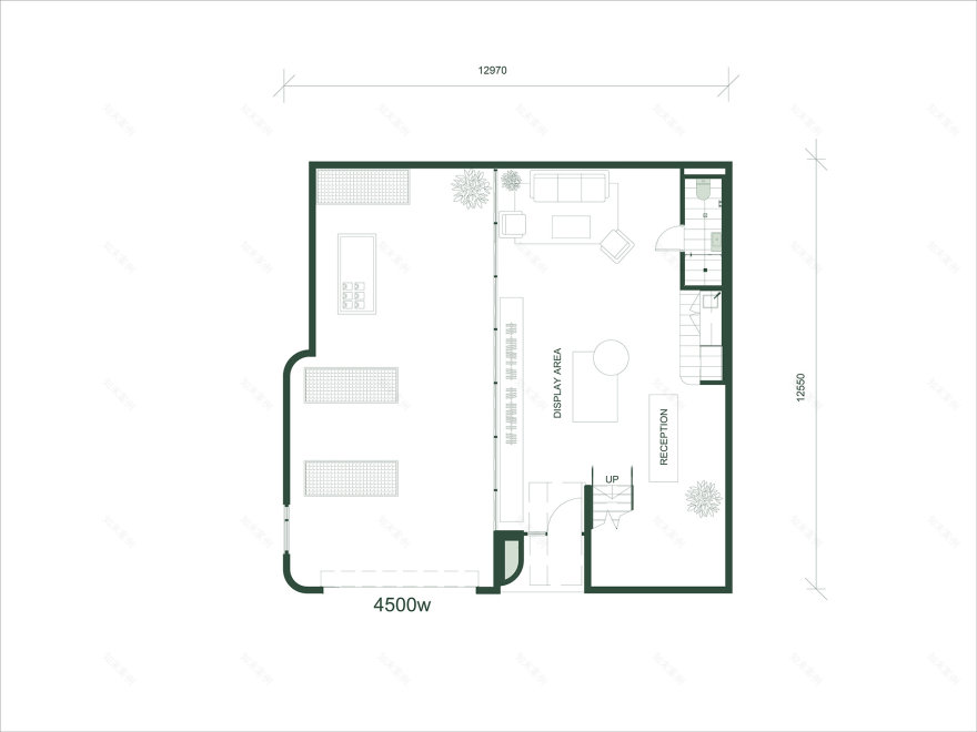 Industrial Complex | 3D Sectional Plans-51