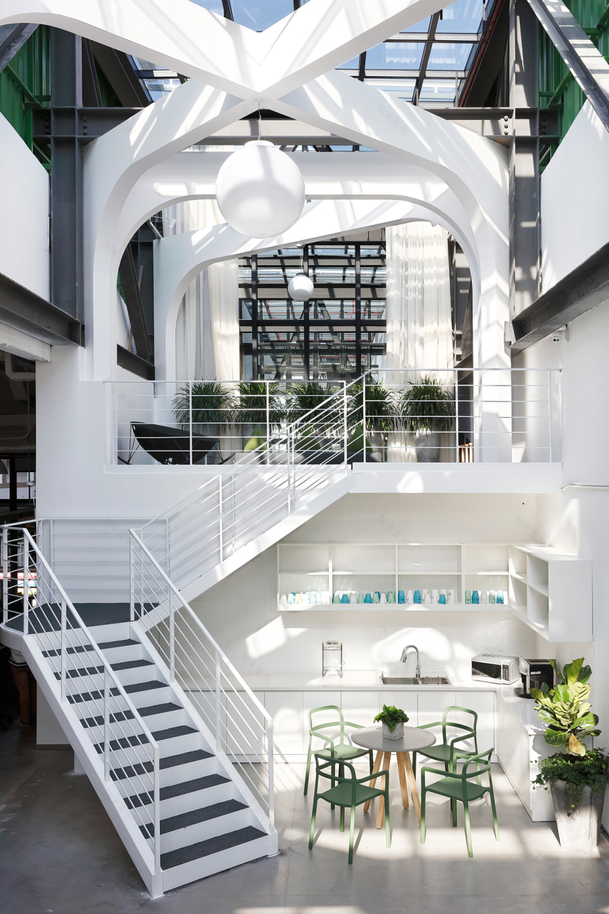 流利说总部,工业风与艺术融合的办公空间-1