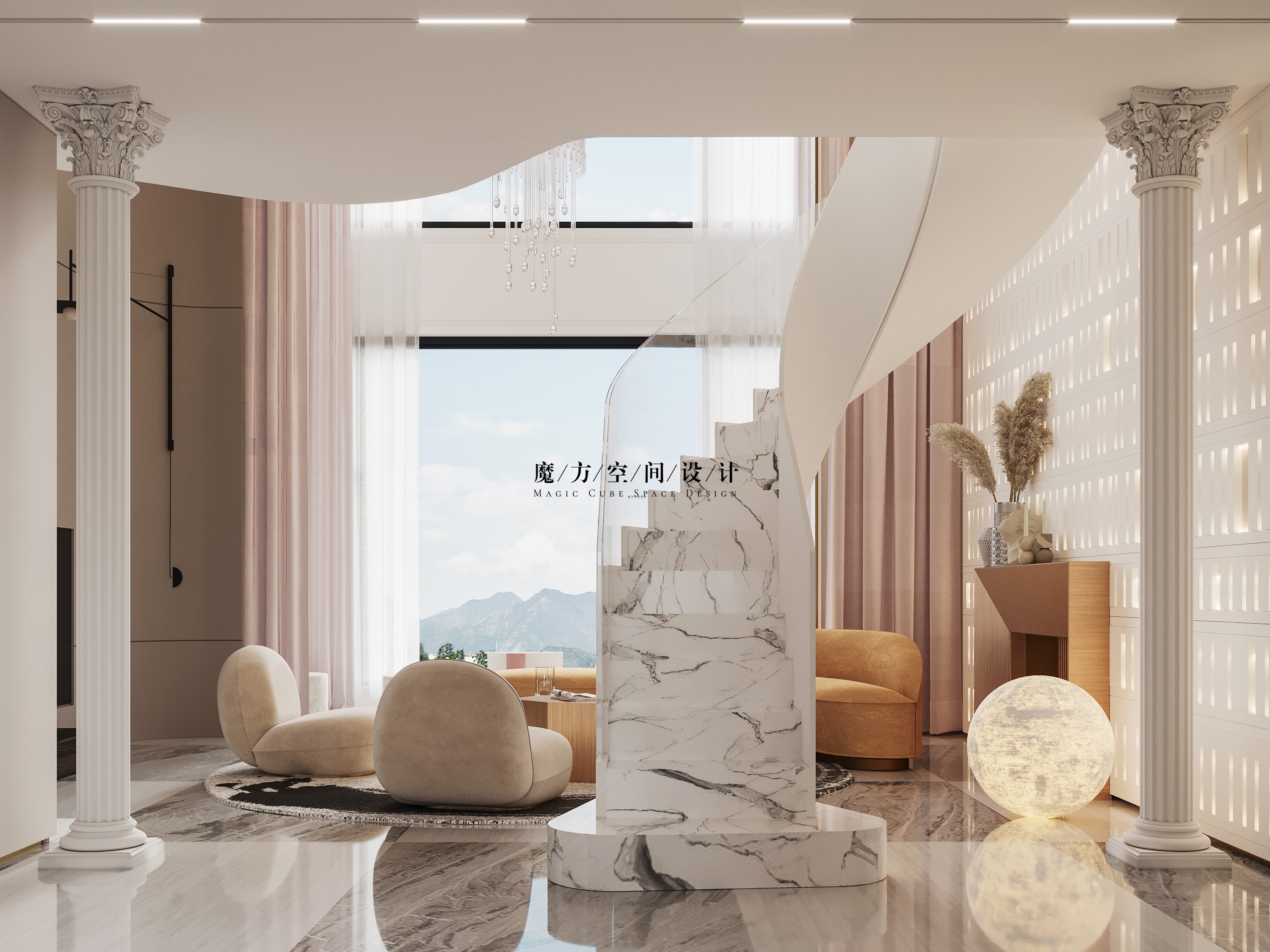 石家庄别墅的魔方空间设计-15