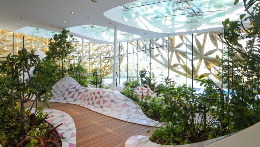 金叶嵌彩蝶——3deluxe 打造的中东热带雨林秘境-23