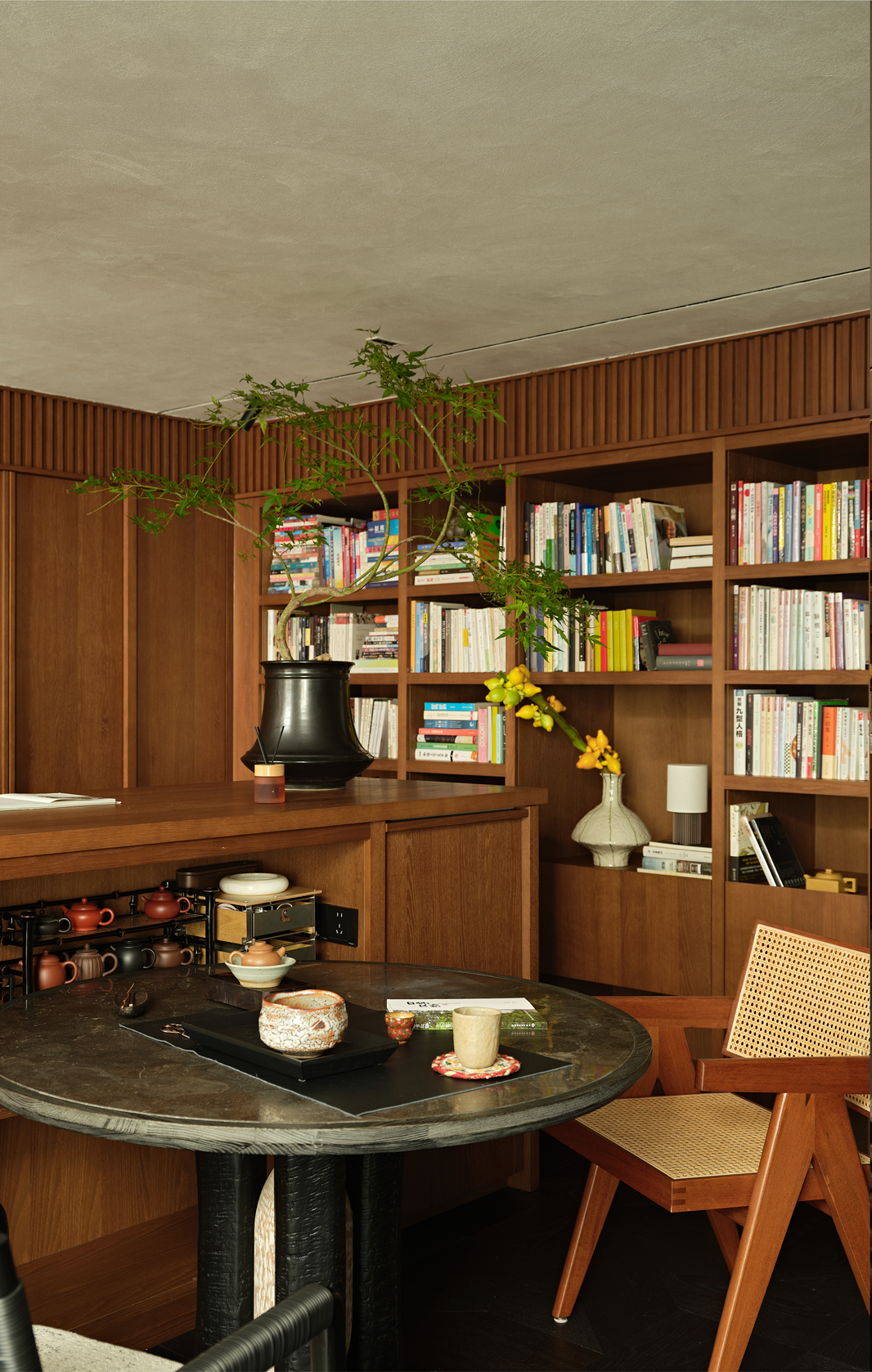新作｜莲空间设计  陈熠350㎡自宅，让自然生长在生活的每个维度-25