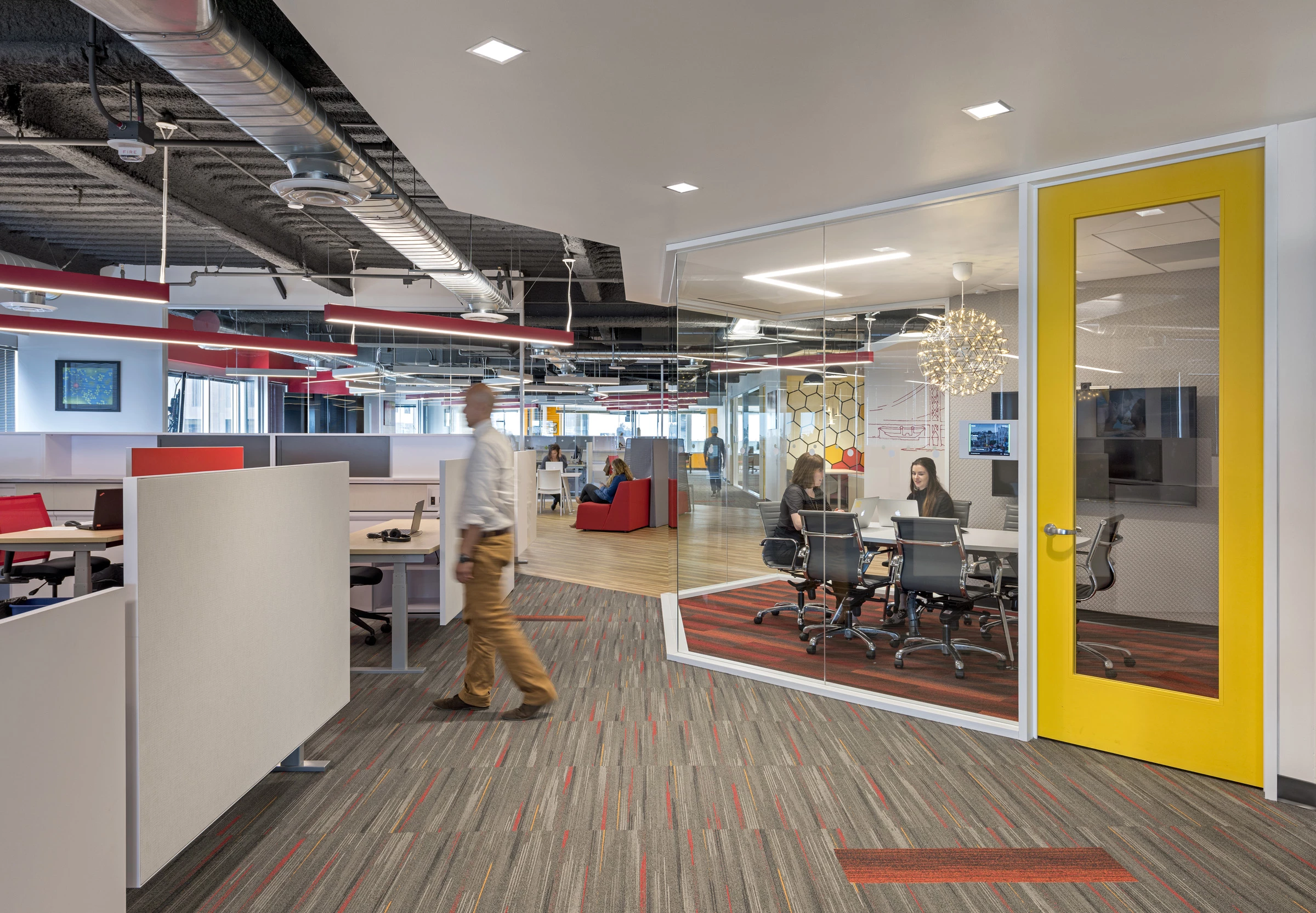 旧金山生物科技公司办公室,展现乐观严谨风格-14