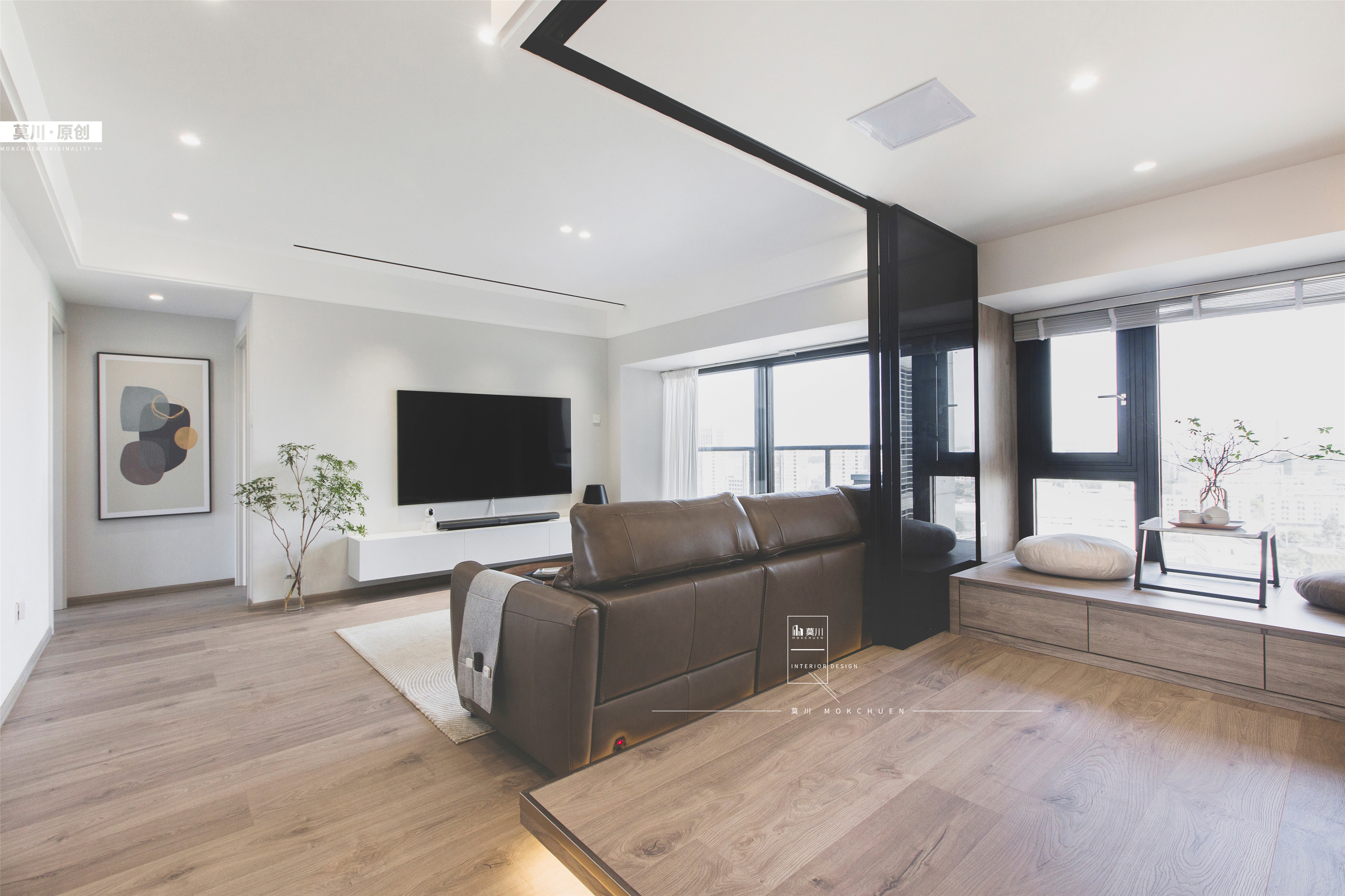 珑门名苑丨 112m²四室两厅，夫妇俩与猫咪的简约自然生活！-14