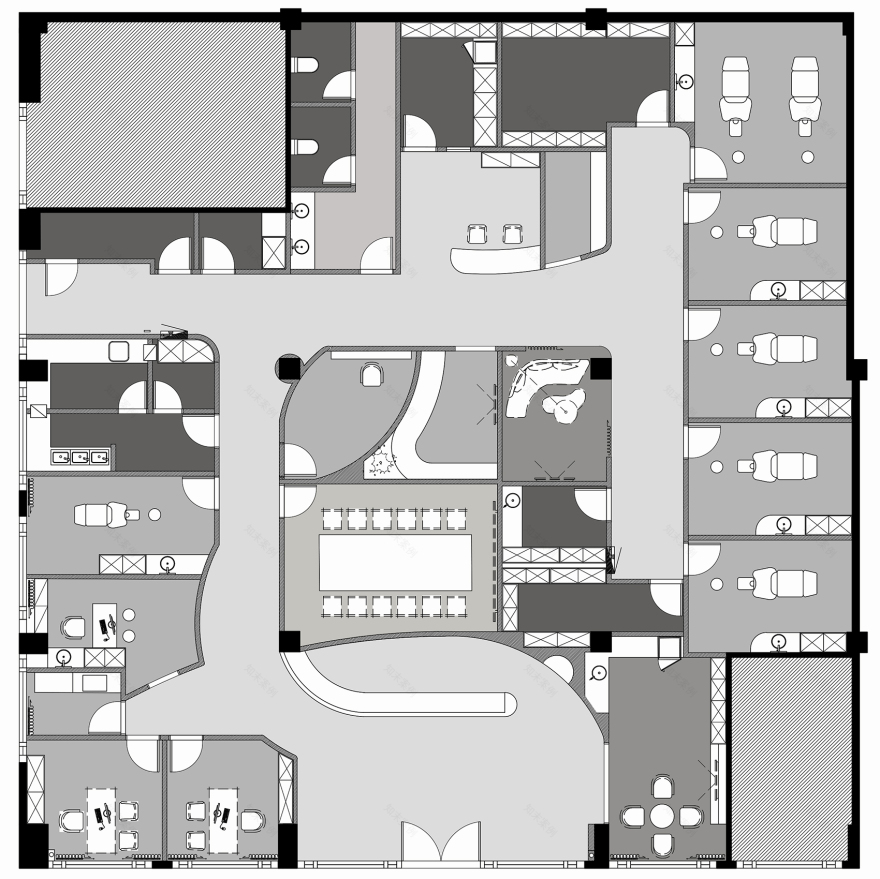 茉翎国际医疗抗衰老中心丨中国宁波丨魔戏空间设计&ABDdesign-29