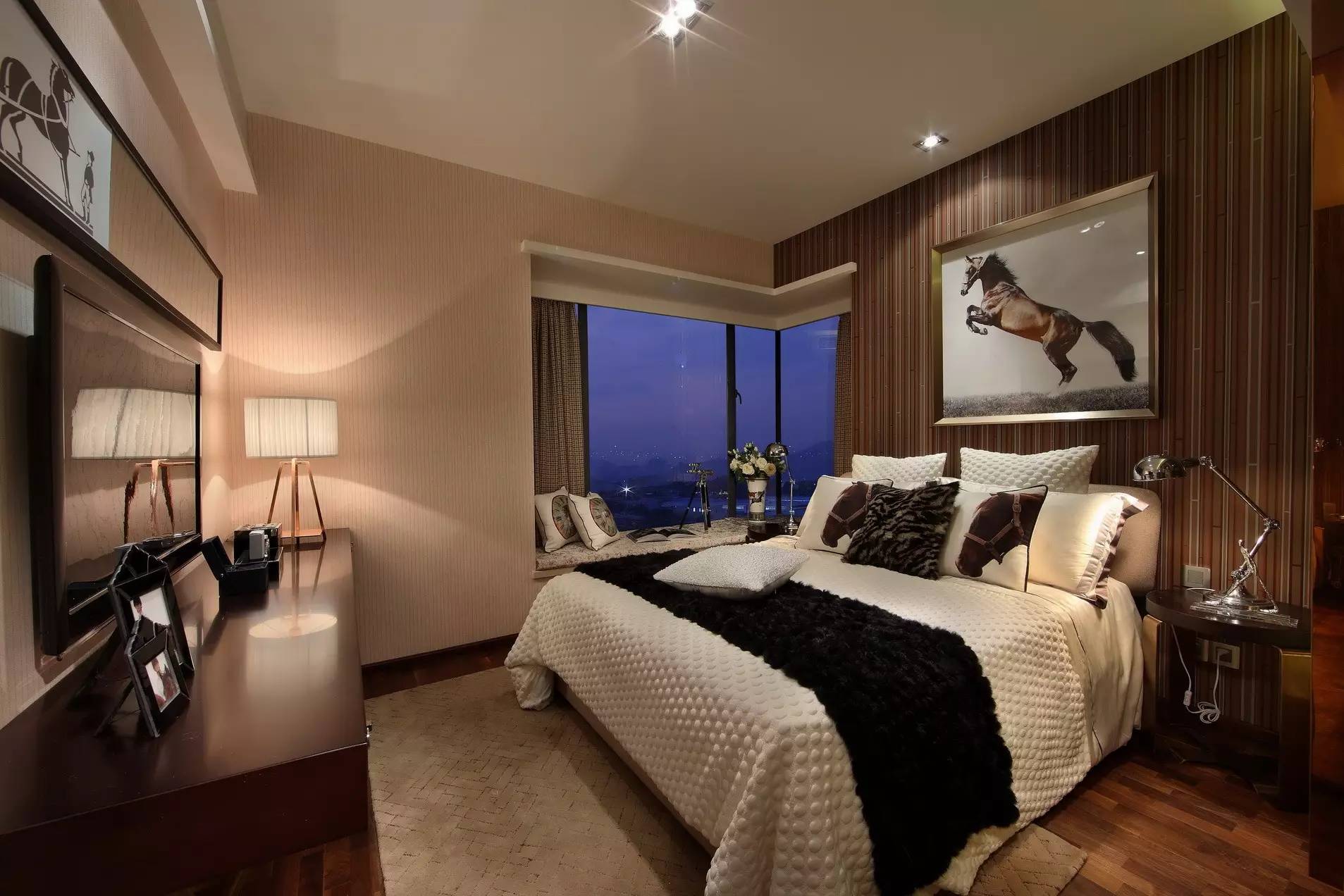 尚策设计  广州番禺爱马仕主题样板间-4