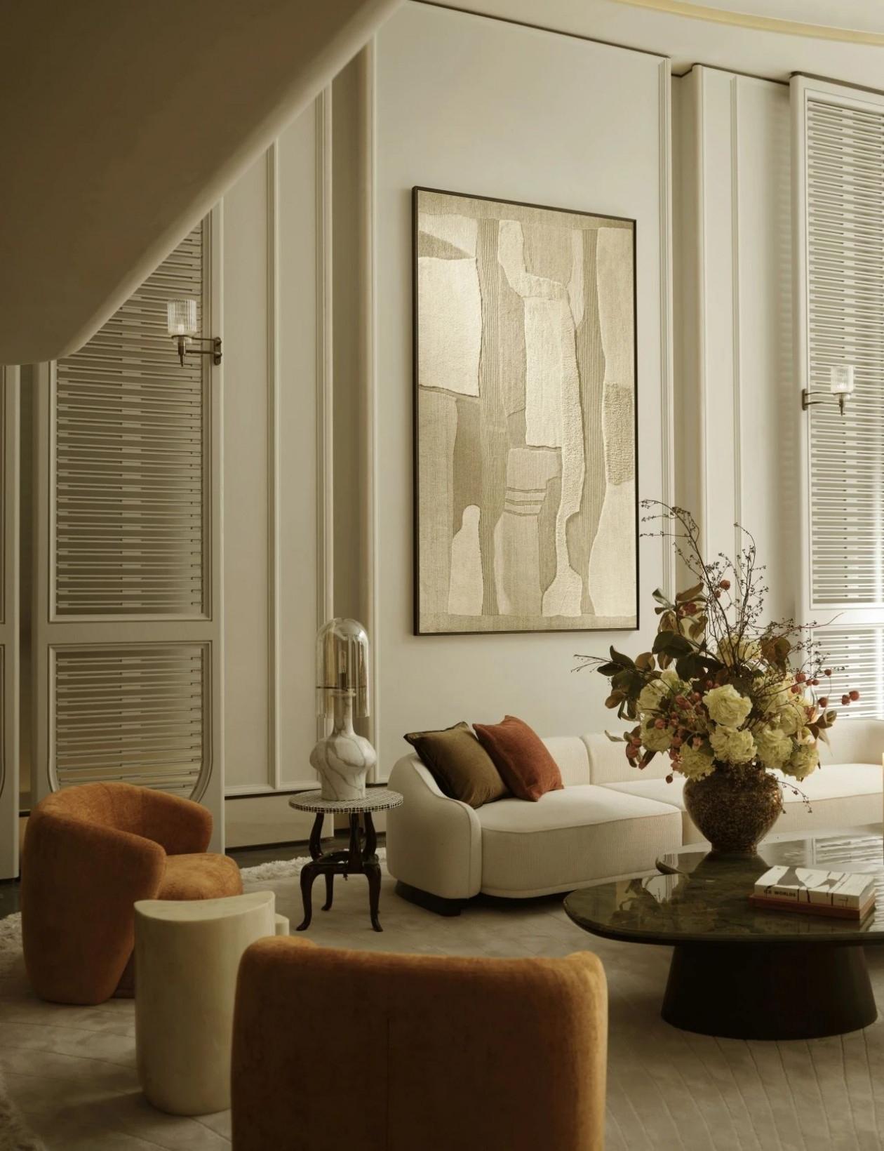 绿城奉化望山澄庐563㎡样板房丨中国宁波丨飞视设计-17