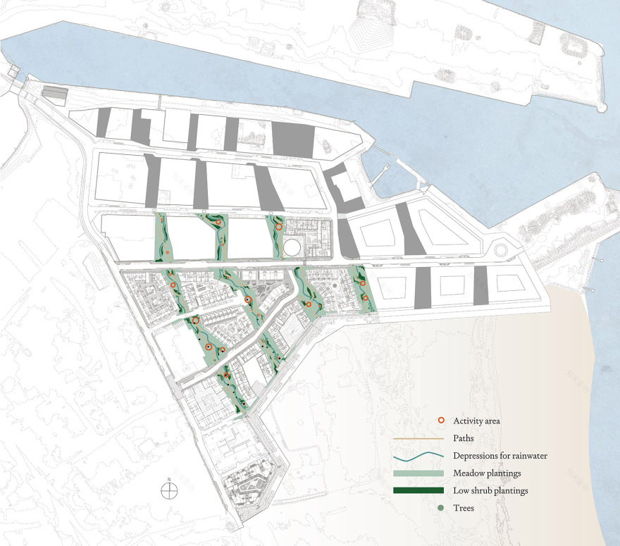 绿意盎然 · 丹麦 Køge 市南港社区景观设计丨SLA-34