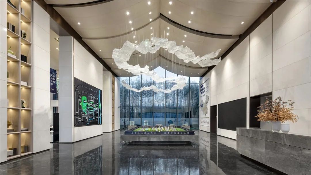 德方圆 | 扬州栖湖云庭售楼处 觅一方佳境，在此间-15