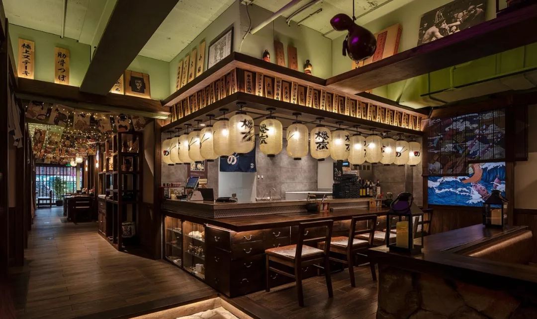 樱宿烧肉 | 北京 200㎡日式餐厅设计，打造居酒屋风格美食空间-25