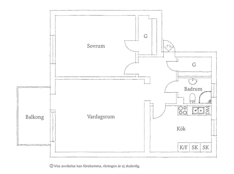 简约北欧风一居室公寓设计-17