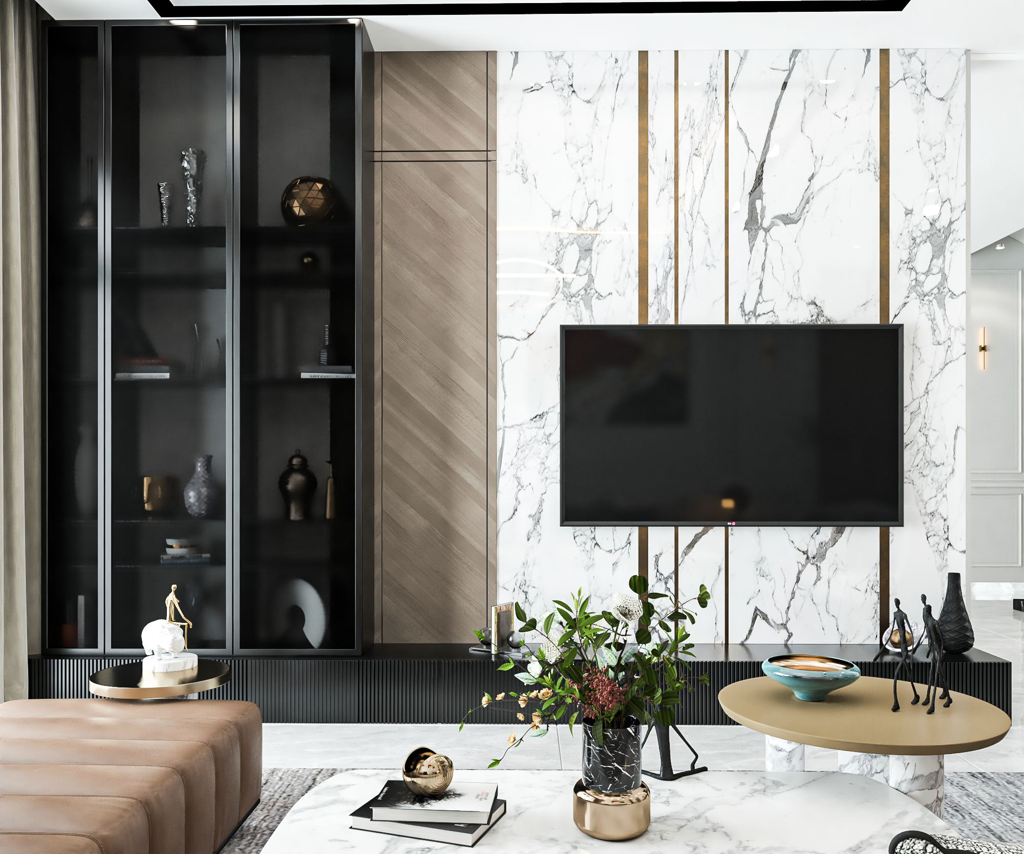 别墅接待设计丨沙特阿拉伯丨HD Design-7