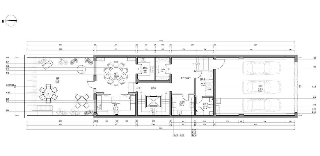 
欧式法式新中式别墅设计作品王文泉108 -9