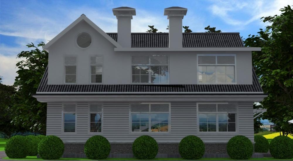 农村自建房设计 | 二层小木屋别墅的定制之旅-19