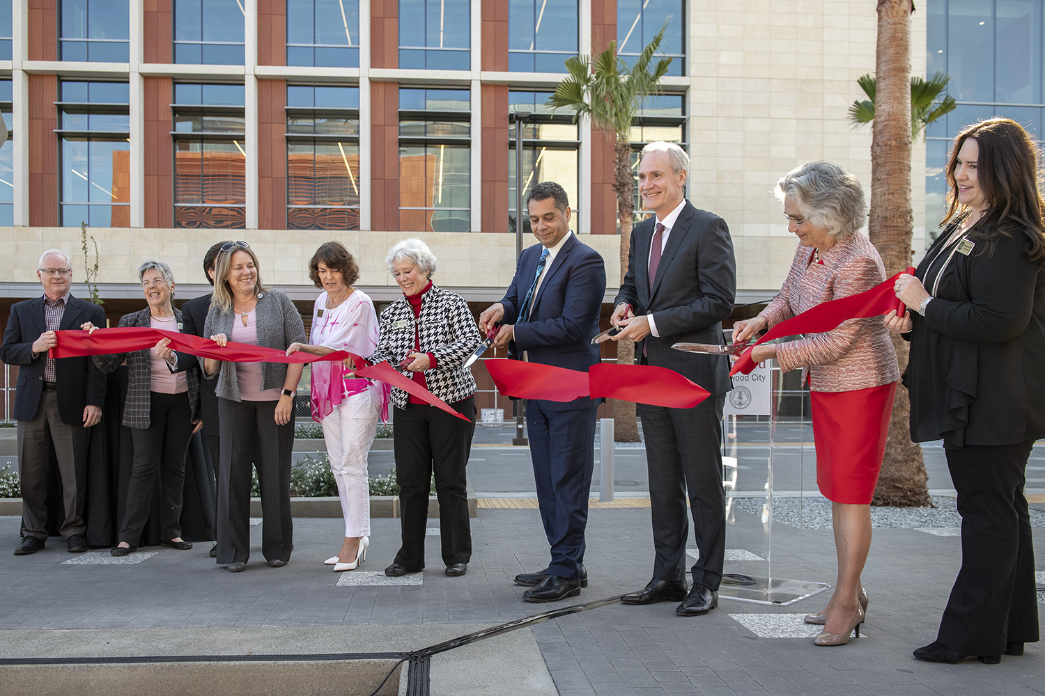 Clive Wilkinson Architects | Celebrating the Grand Opening of Stanford Redwood City!-0
