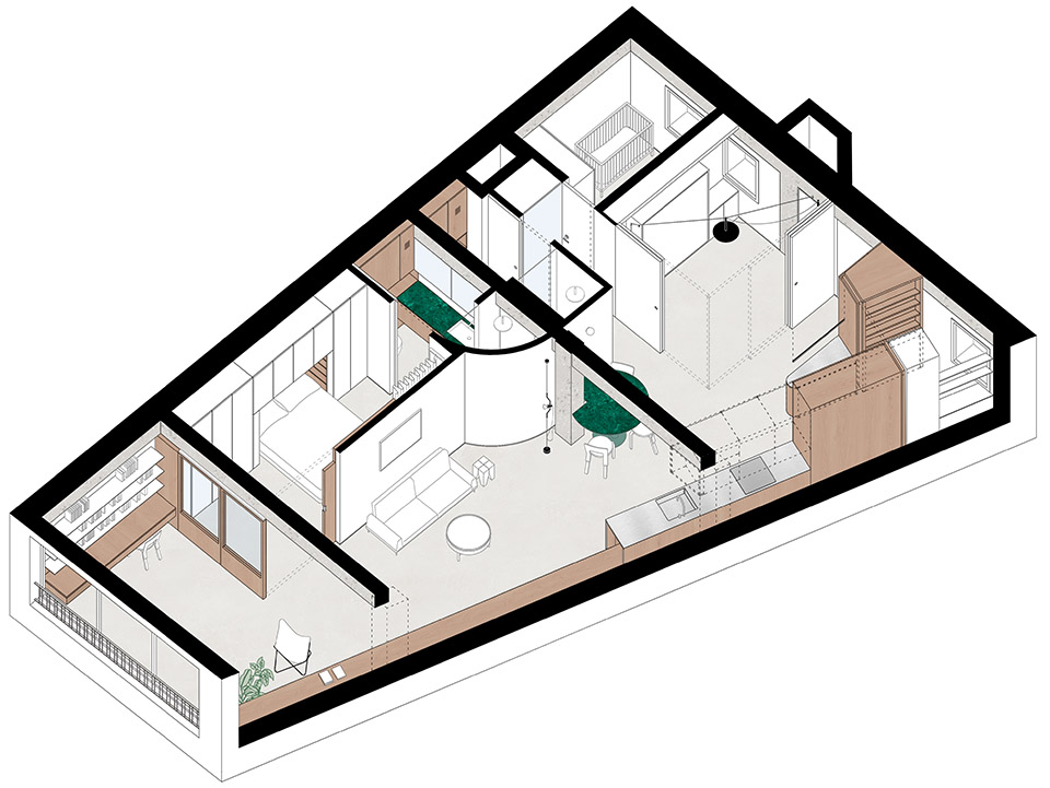Retiro 住宅改造丨西班牙丨pulso.studio+delacampa.studio-7