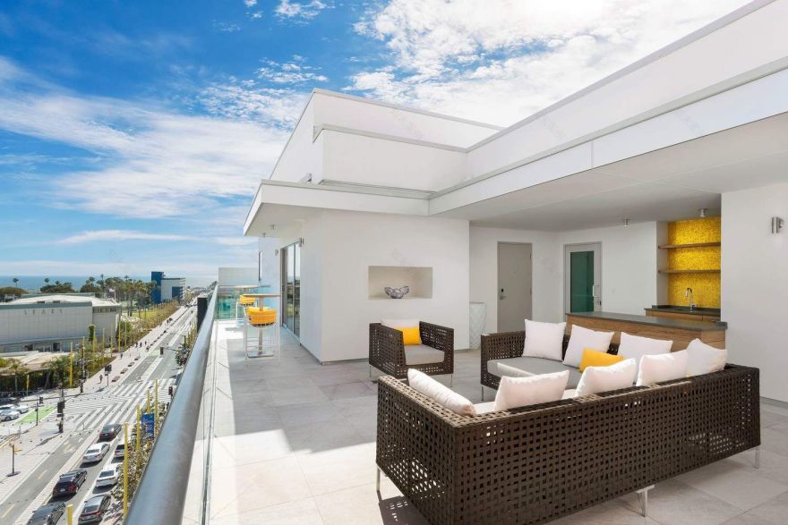 海滨城市酒店设计 | 圣塔莫尼卡市中心的两家酒店-64