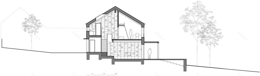 花园中的家庭住宅丨捷克丨Mimosa Architects-42
