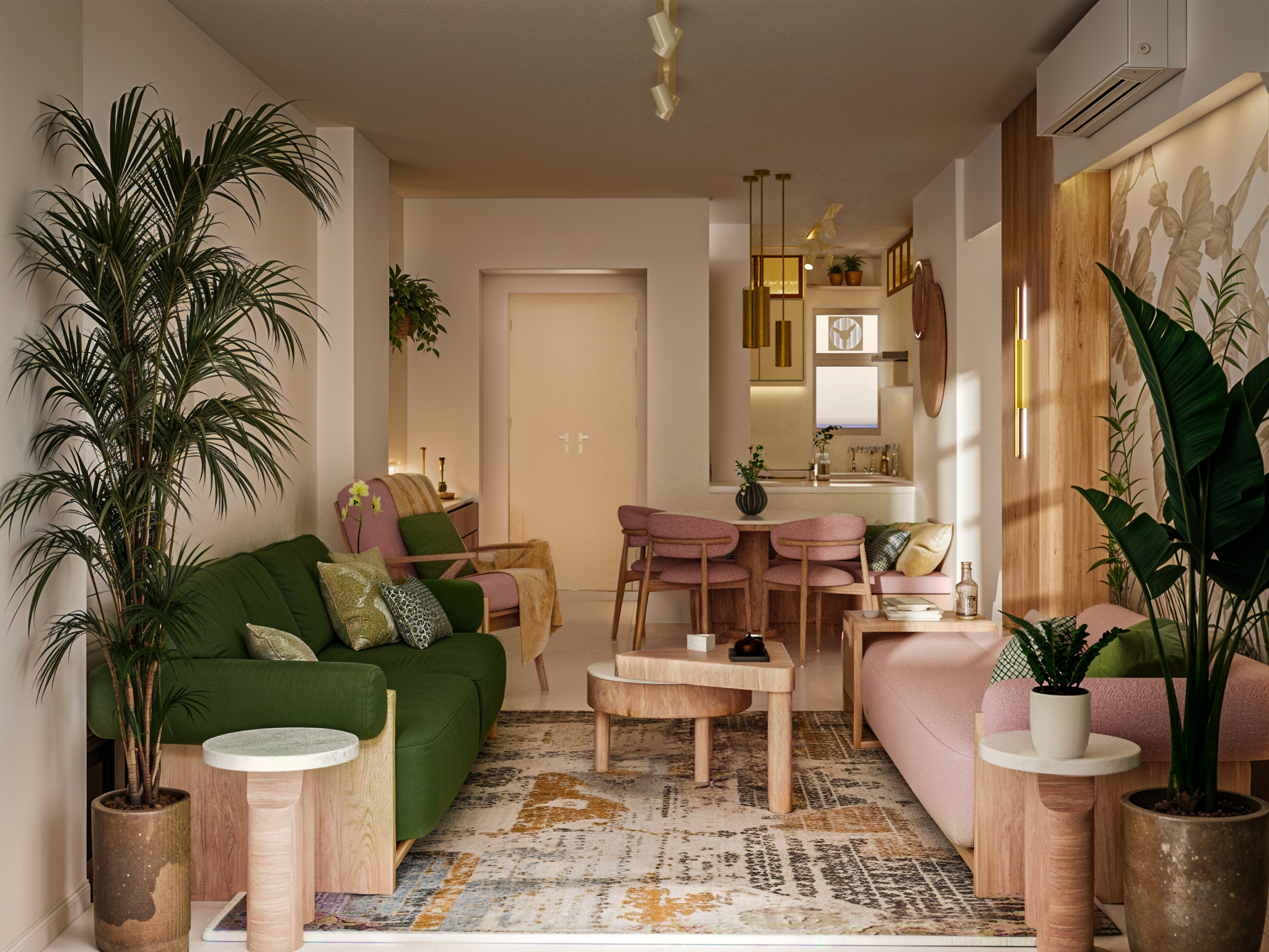 开放空间室内设计丨Sarmad Studio-9