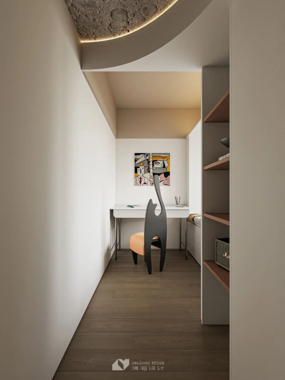 自然清新,功能优化的城市家居设计丨境相设计-42