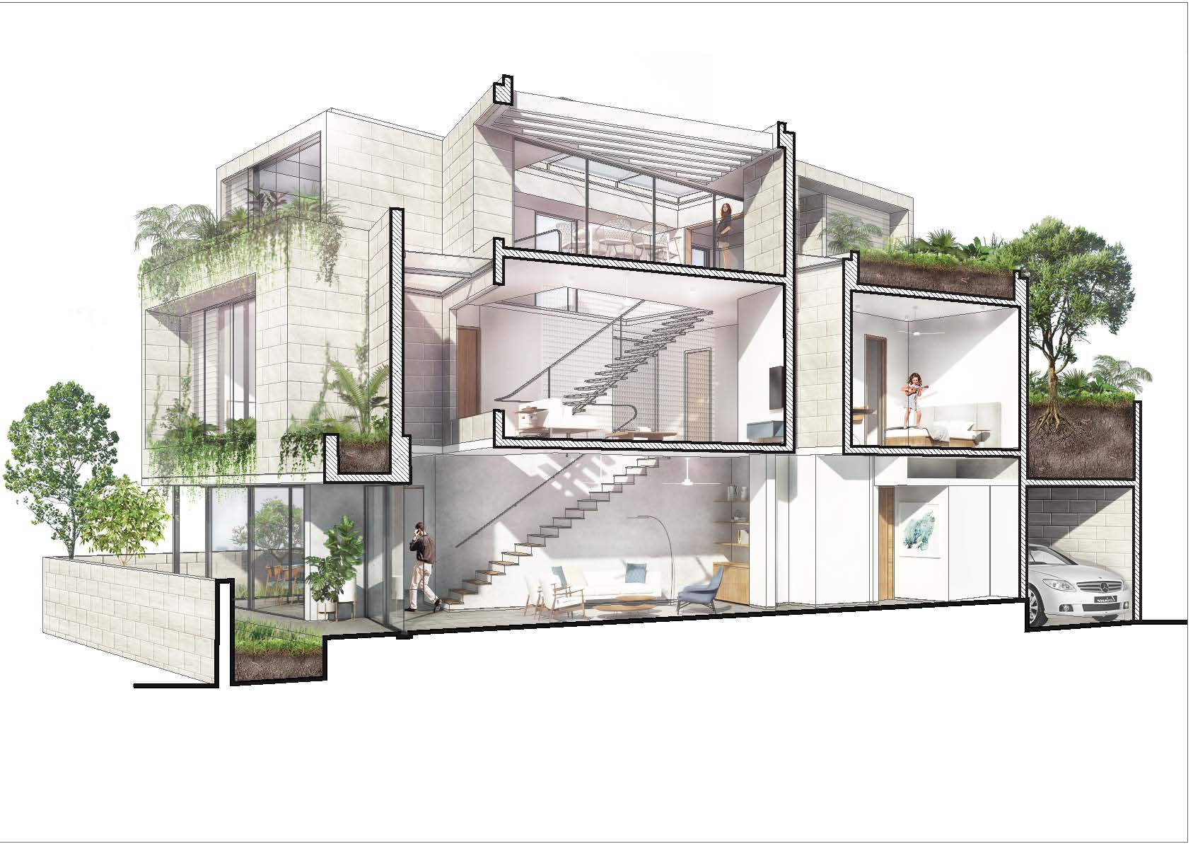 碎片阻挡屋丨印度班加罗尔丨CollectiveProject-21