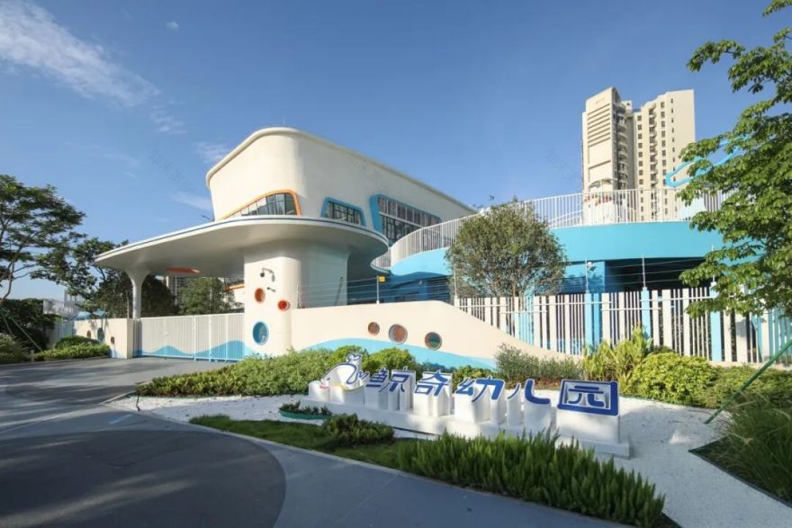 珠海鲸奇幼儿园丨中国珠海丨广州市韦格斯杨设计有限公司-1