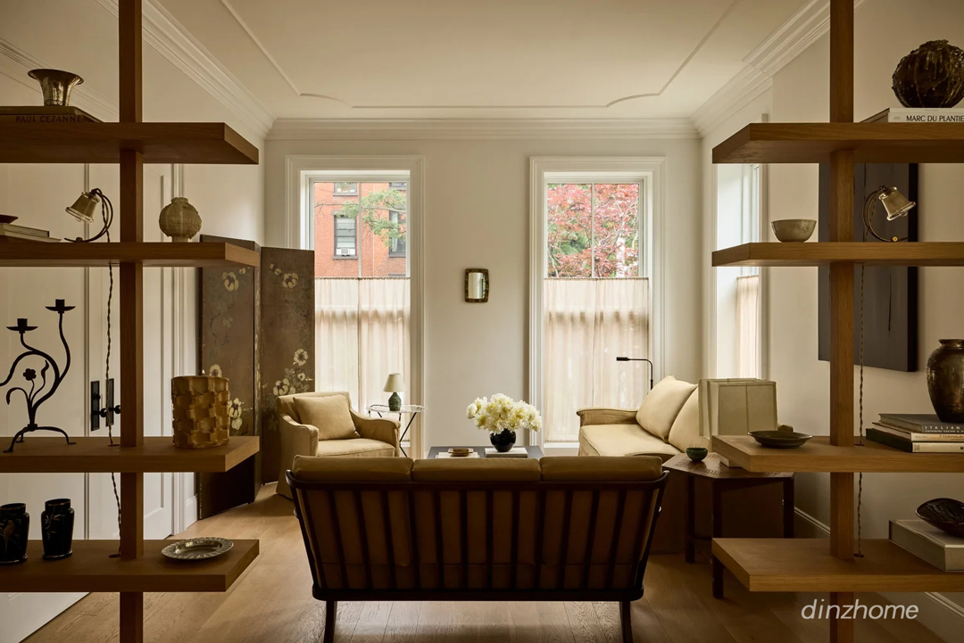 纽约布鲁克林褐砂石公寓改造丨美国纽约丨Augusta Hoffman,Brittany Albert-3