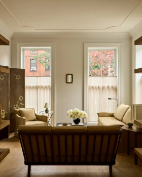 纽约布鲁克林褐砂石公寓改造丨美国纽约丨Augusta Hoffman,Brittany Albert