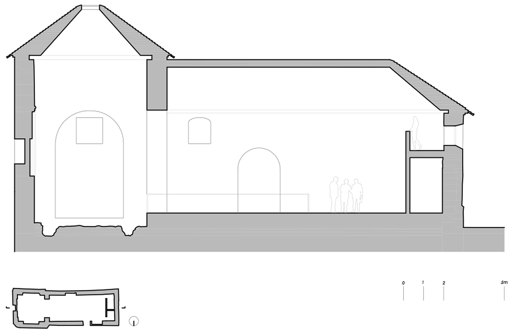 圣安娜·德·波库纳修道院修复和翻新丨西班牙丨Pablo Millán Architects-30