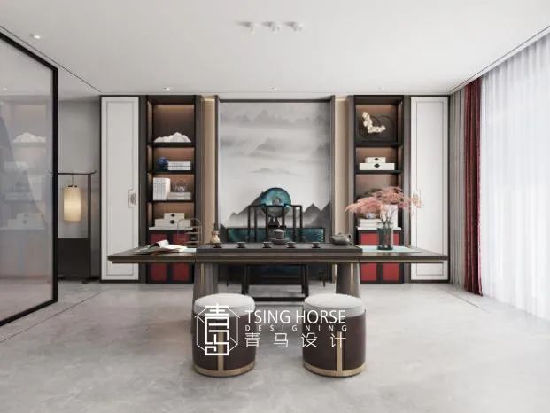 荣禾曲池东岸 240㎡新中式风雅之居，设计师王海再创生活典范-63