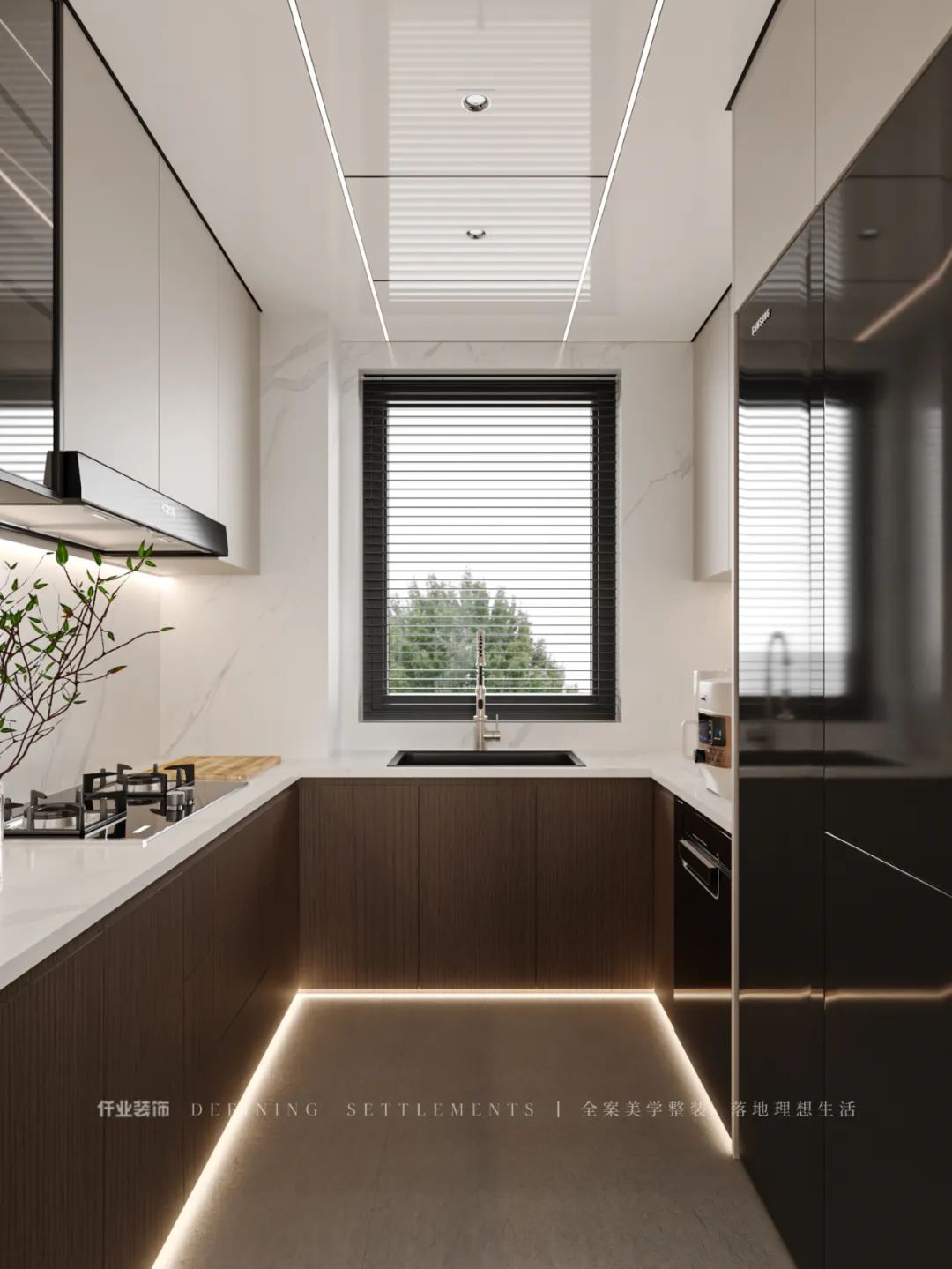 新城阅璟台丨127㎡意式极简私宅丨中国武汉丨胡欢-42