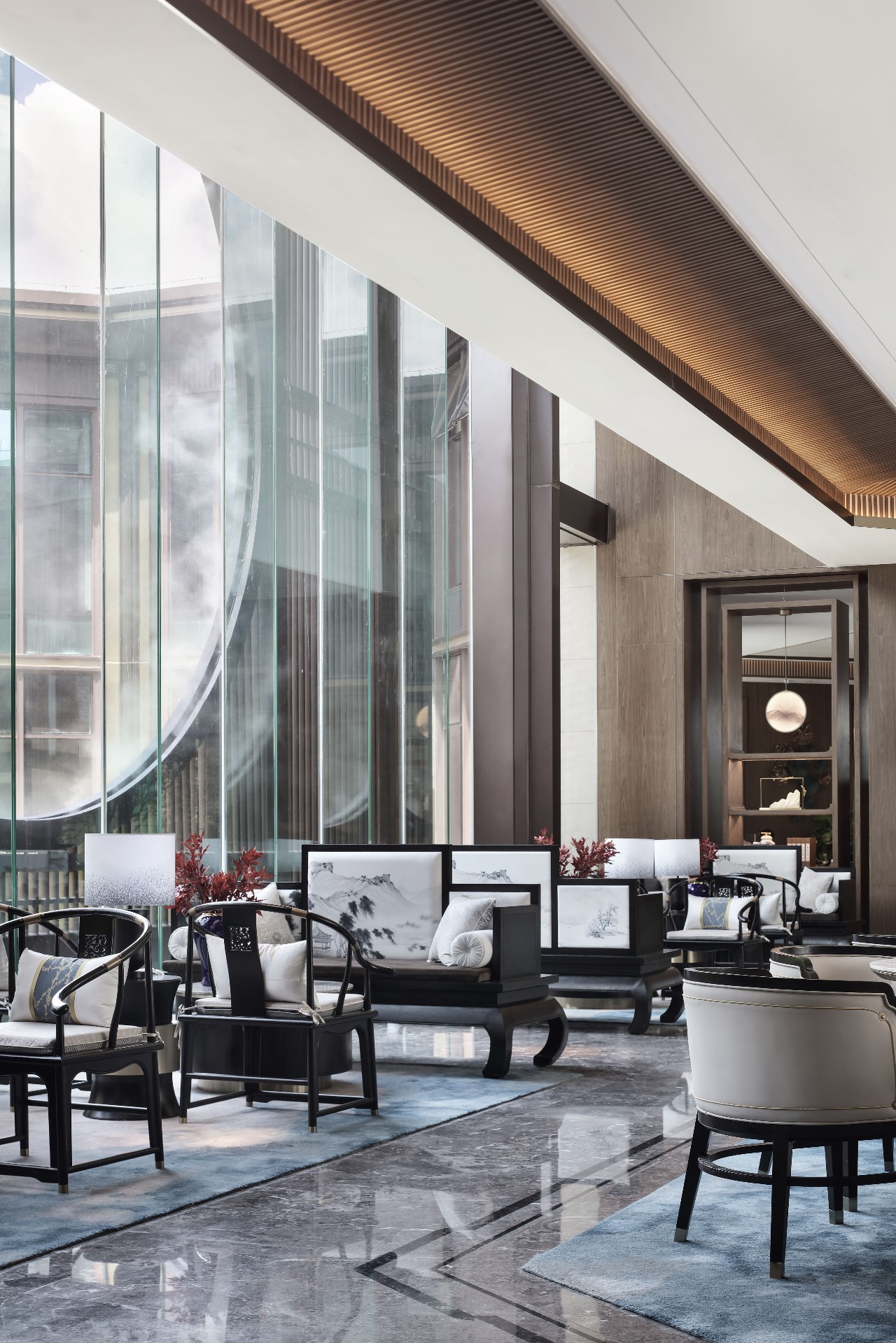 新中式风范 | 客家围龙屋布局，隐逸生活美学-27