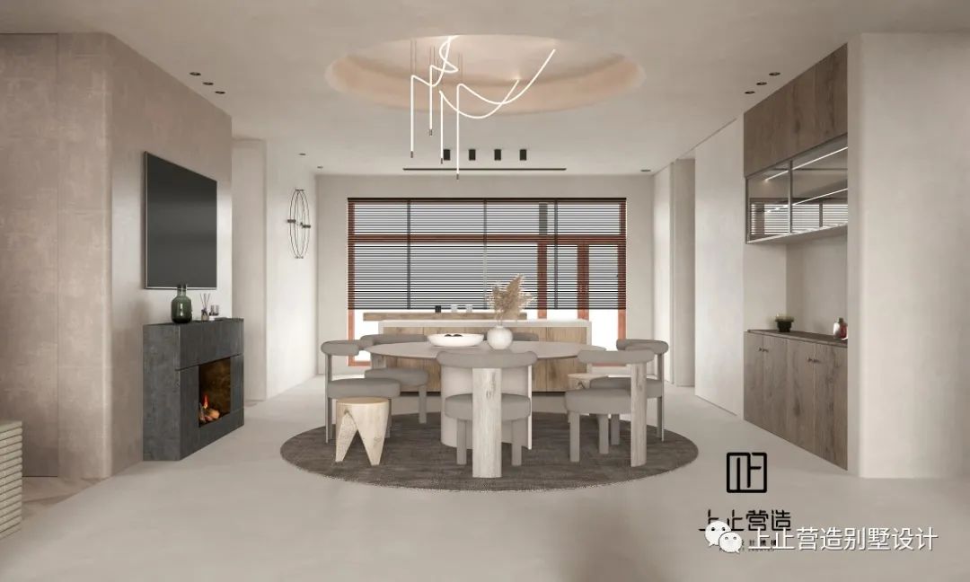 龙首壹号院侘寂风本真住宅设计丨上止营造别墅设计-25