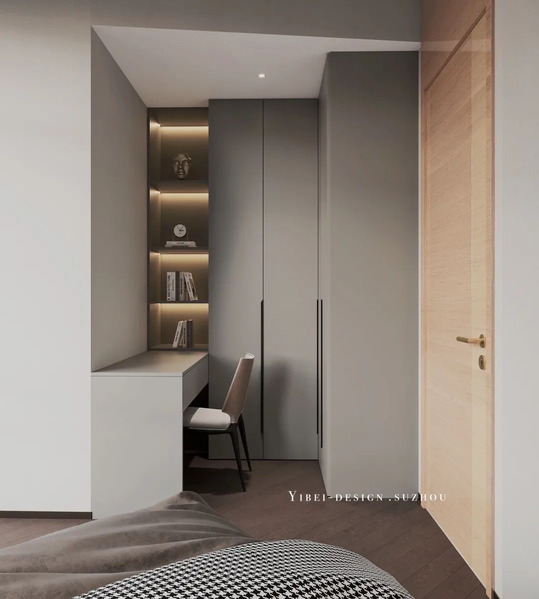 雅居苏韵 · 灰色调家装设计丨中国苏州丨一贝设计-20