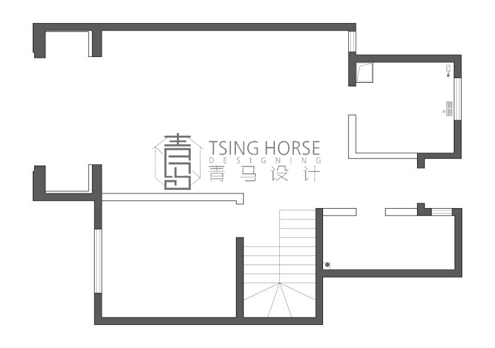 科为城墅 240㎡现代极简风大平层 | 青马打造静谧生活空间-33