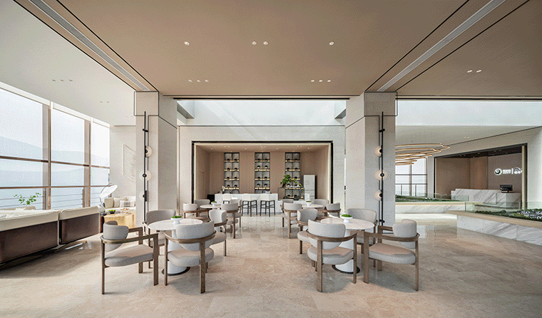 悦兮半岛温泉小镇 | 自然之境的纯粹空间体验-6