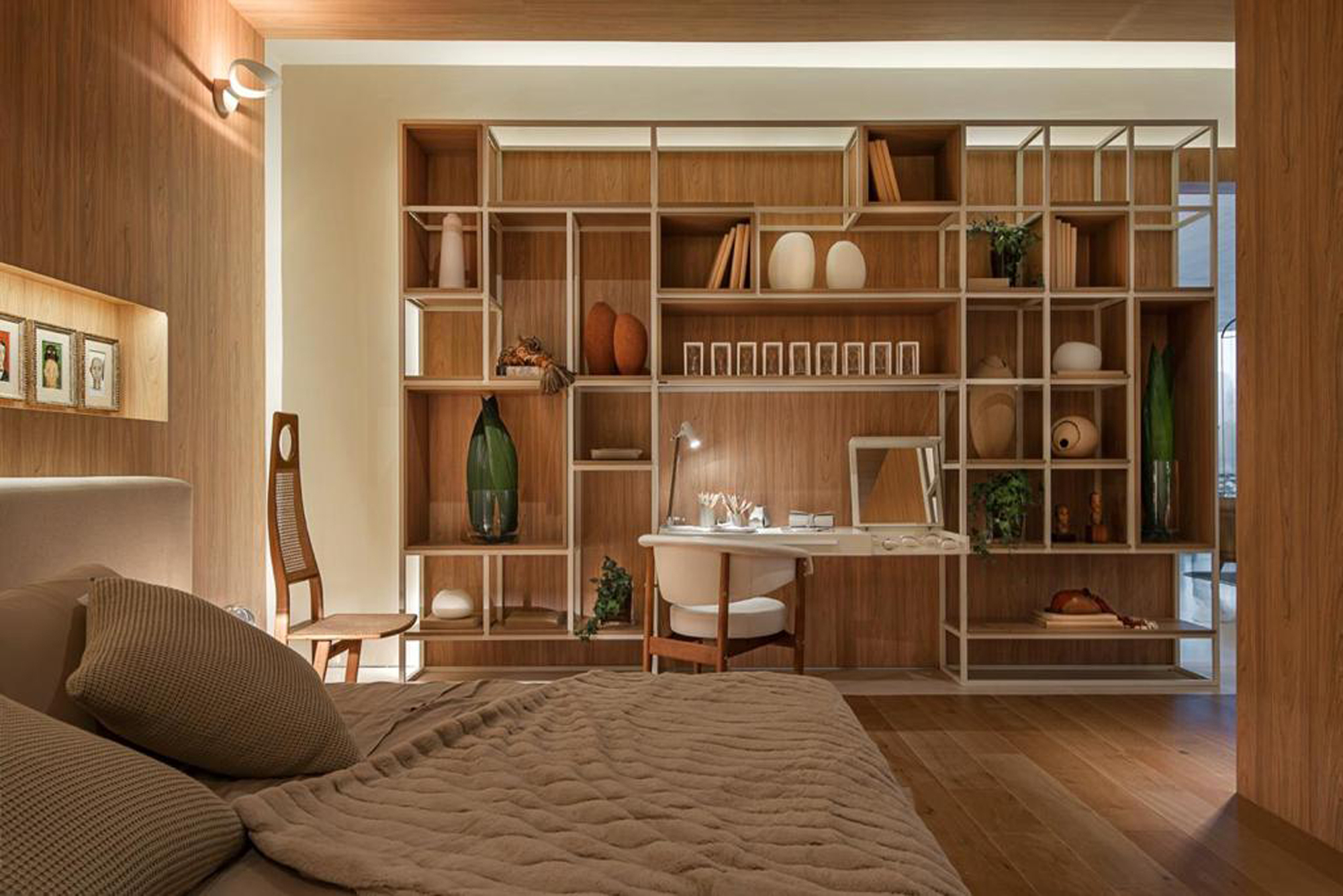 巴西海滨度假屋的现代与传统融合-10